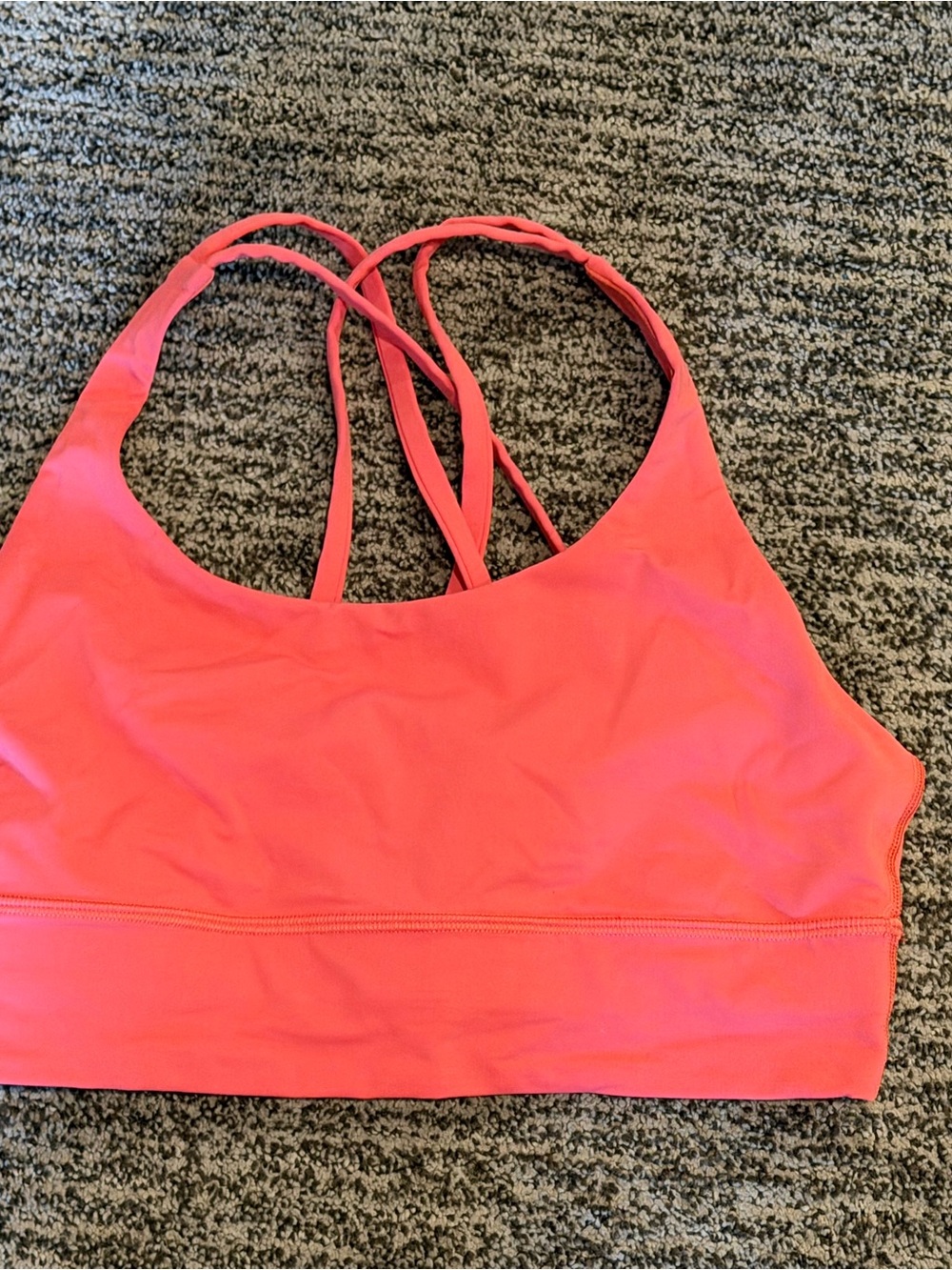 lululemon athletica Coral Strappy Sports Bra